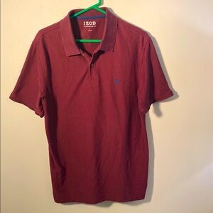 IZOD Men's Red Polo Shirt